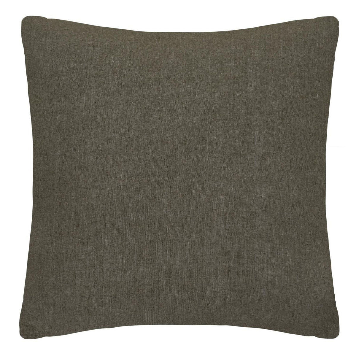 ATMOSPHERA Taie d'oreiller 100% Lin 65x65 cm - Vert Kaki