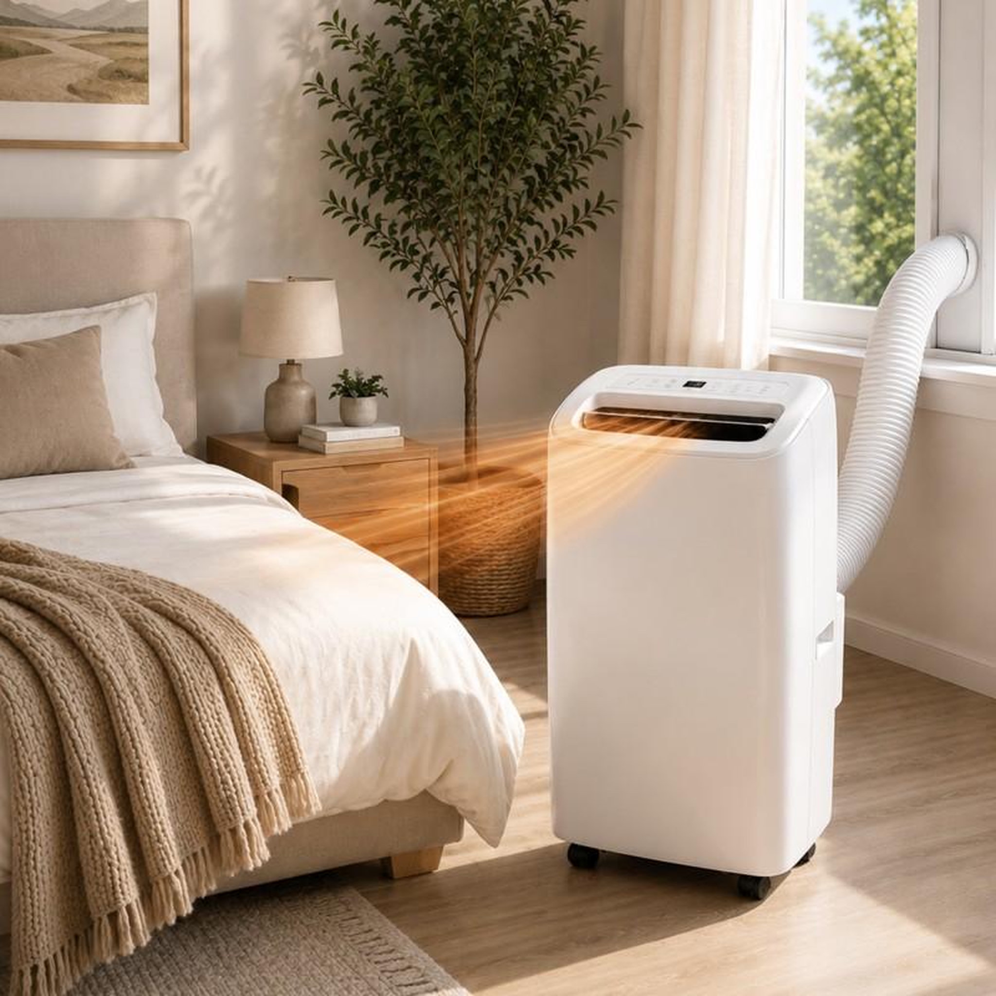 Voir la diapositive 2 : Gree - 12000 Btu - Climatiseur Mobile Froid Et Chaud - Wi-fi - 3,5 Kw