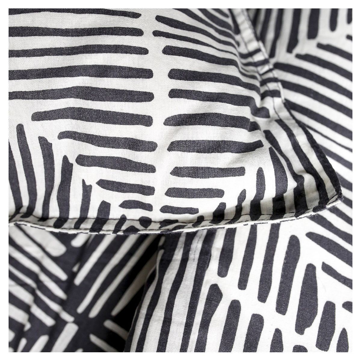 Parure housse de couette fantaisie en coton 57 fils LAURE