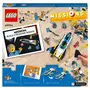LEGO City 60354 Mission d'exploration spatiale sur Mars, Jouet de Construction Interactif avec Vaisseau Spatial et Planète Rover