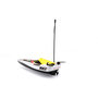 Voir la diapositive 2 : BURAGO Maisto Tech - Bateau radiocommandé Hydro Blaster blanc et noir