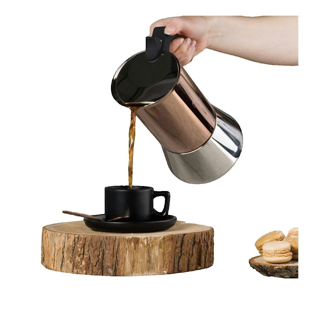 BERLINGER HAUS Cafetière Berlinger-Haus Ligne Métallique Rosegold