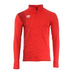 UMBRO Sweat 1/2 Zip  Homme Umbro 570330. Coloris disponibles : Rouge