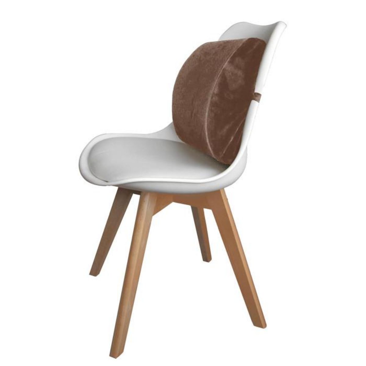 SENSLY Coussin à mémoire de forme ajustable pour le dos - Gris