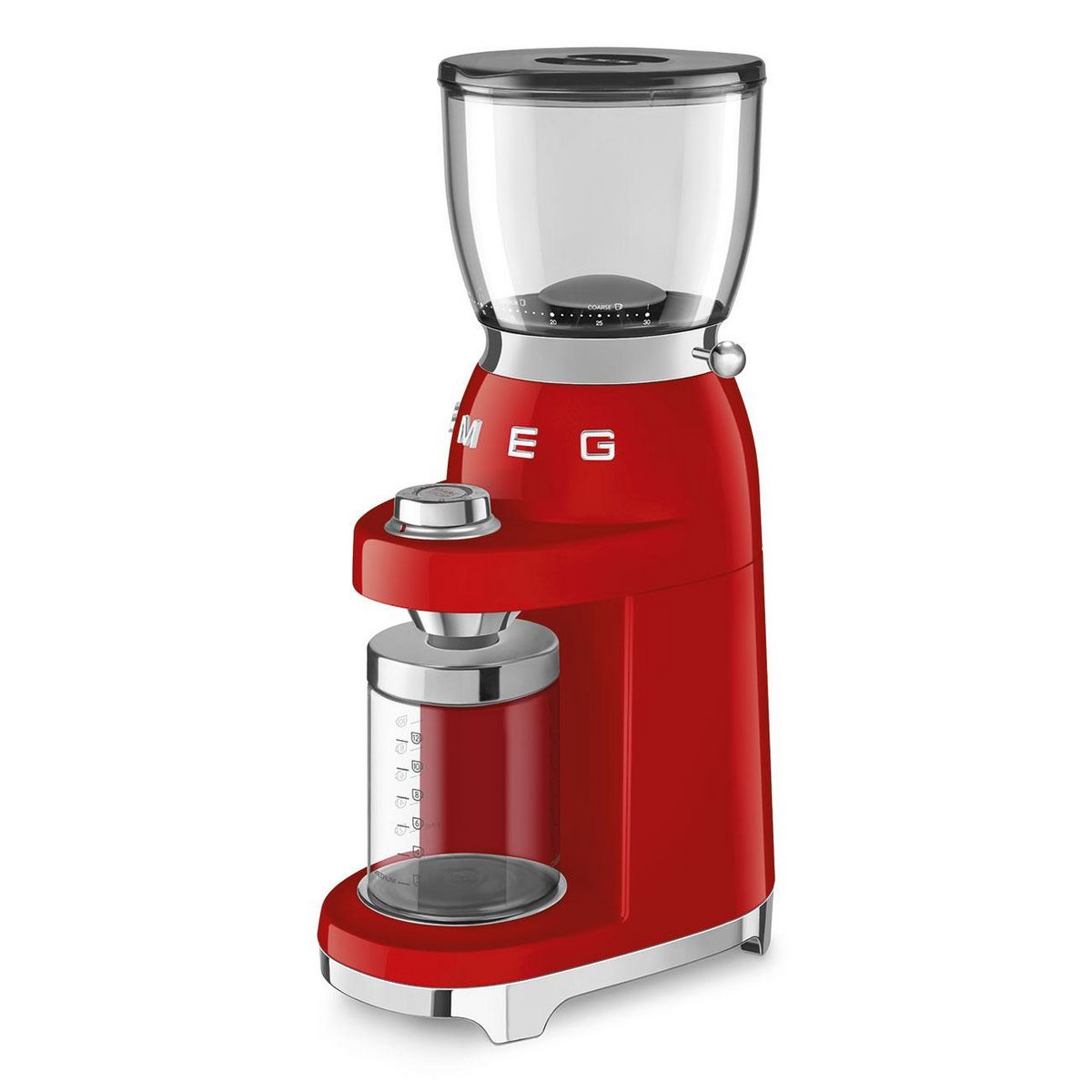 SMEG Moulin à café 350g 150w rouge - CGF11RDEU