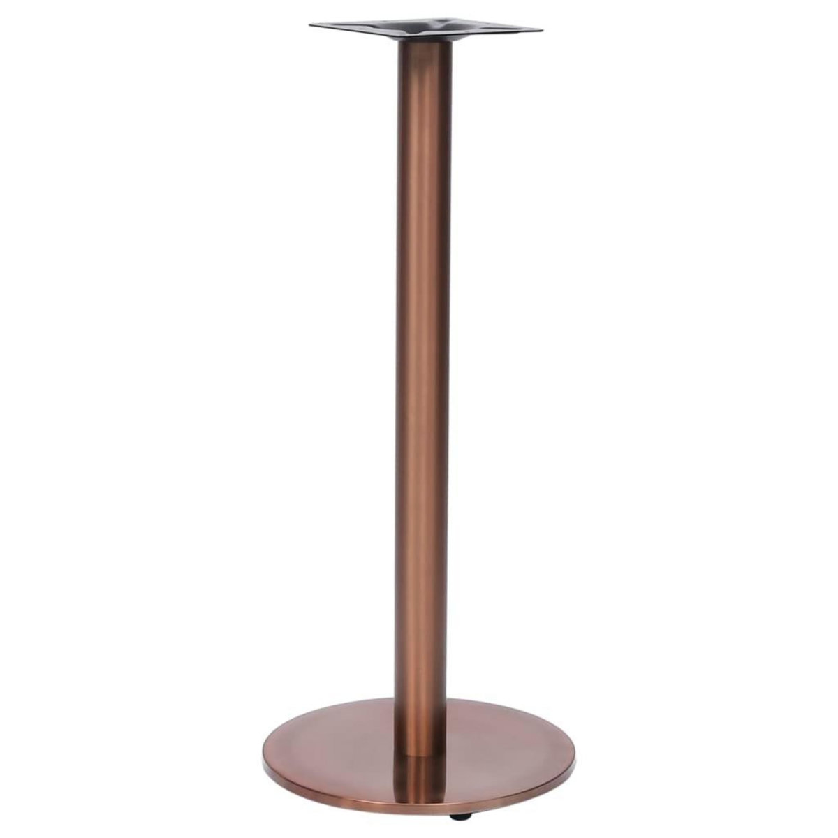 VIDAXL Pied de table de bistro Dore Ø45x107 cm Acier inoxydable