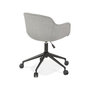 Voir la diapositive 4 : Paris Prix Chaise de Bureau Design  Alma  80cm Gris