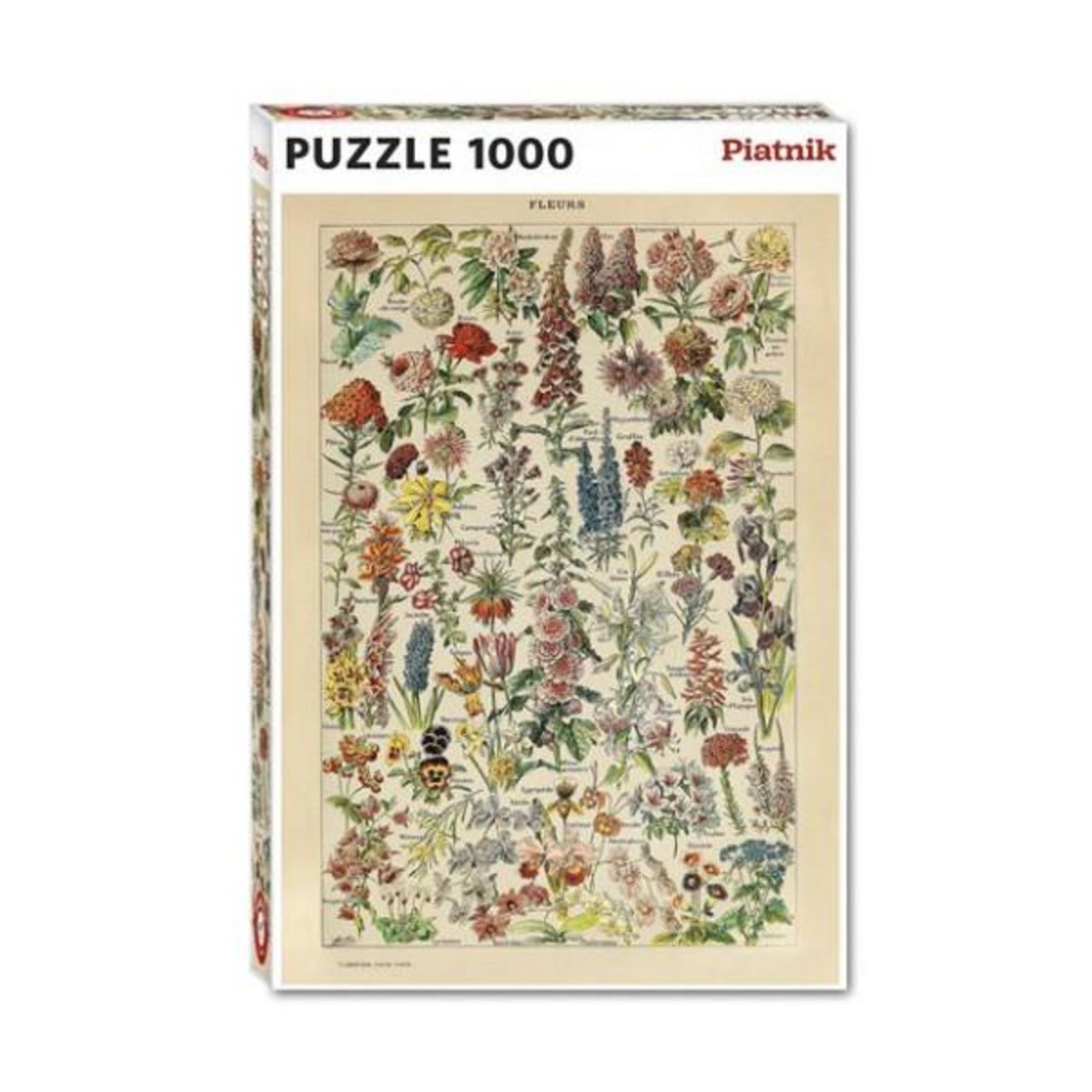 Piatnik Puzzle 1000 pièces Piatnik Fleurs Millot