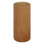 Voir la diapositive 1 : ATMOSPHERA Vase Cylindrique Effet Bois  Soa  20cm Marron
