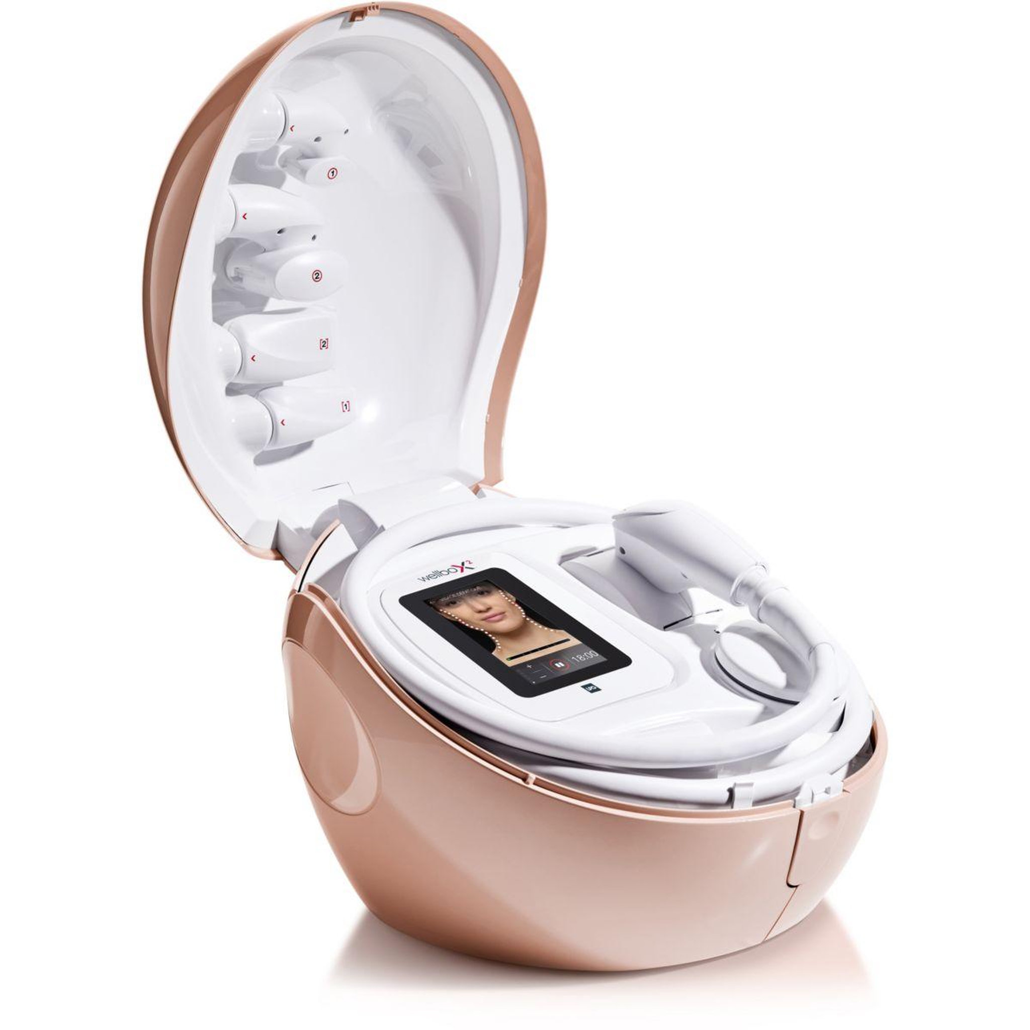 Voir la diapositive 5 : WELLBOX Appareil anti cellulite 2 Nude
