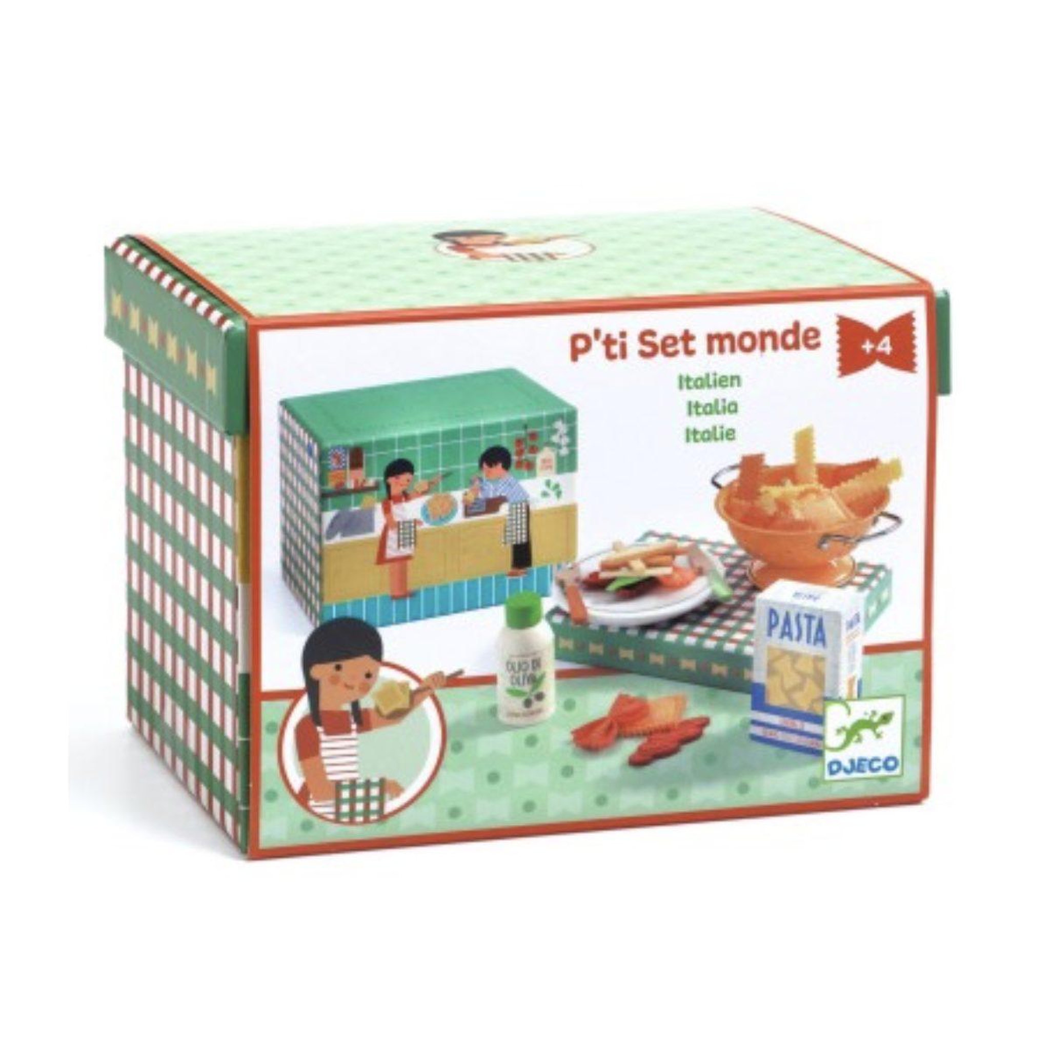 Djeco Pti set monde Italie- Pates -