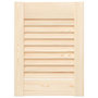 Voir la diapositive 5 : VIDAXL Portes d armoire à persiennes 4 pcs 39,5x29,5 cm pin massif