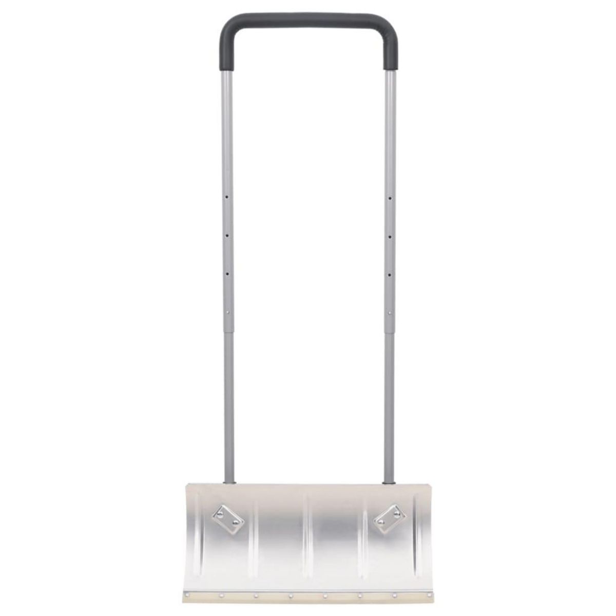 VIDAXL Pelle a neige et poignee extensible argente 61 cm lame en acier