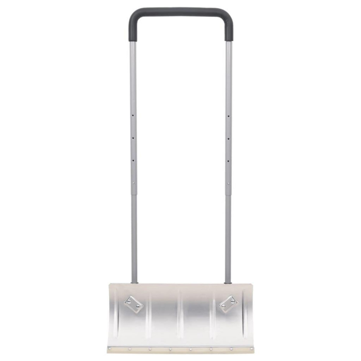 VIDAXL Pelle a neige et poignee extensible argente 61 cm lame en acier