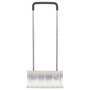 Voir la diapositive 2 : VIDAXL Pelle a neige et poignee extensible argente 61 cm lame en acier