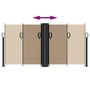 Voir la diapositive 5 : VIDAXL Auvent lateral retractable taupe 120x1000 cm