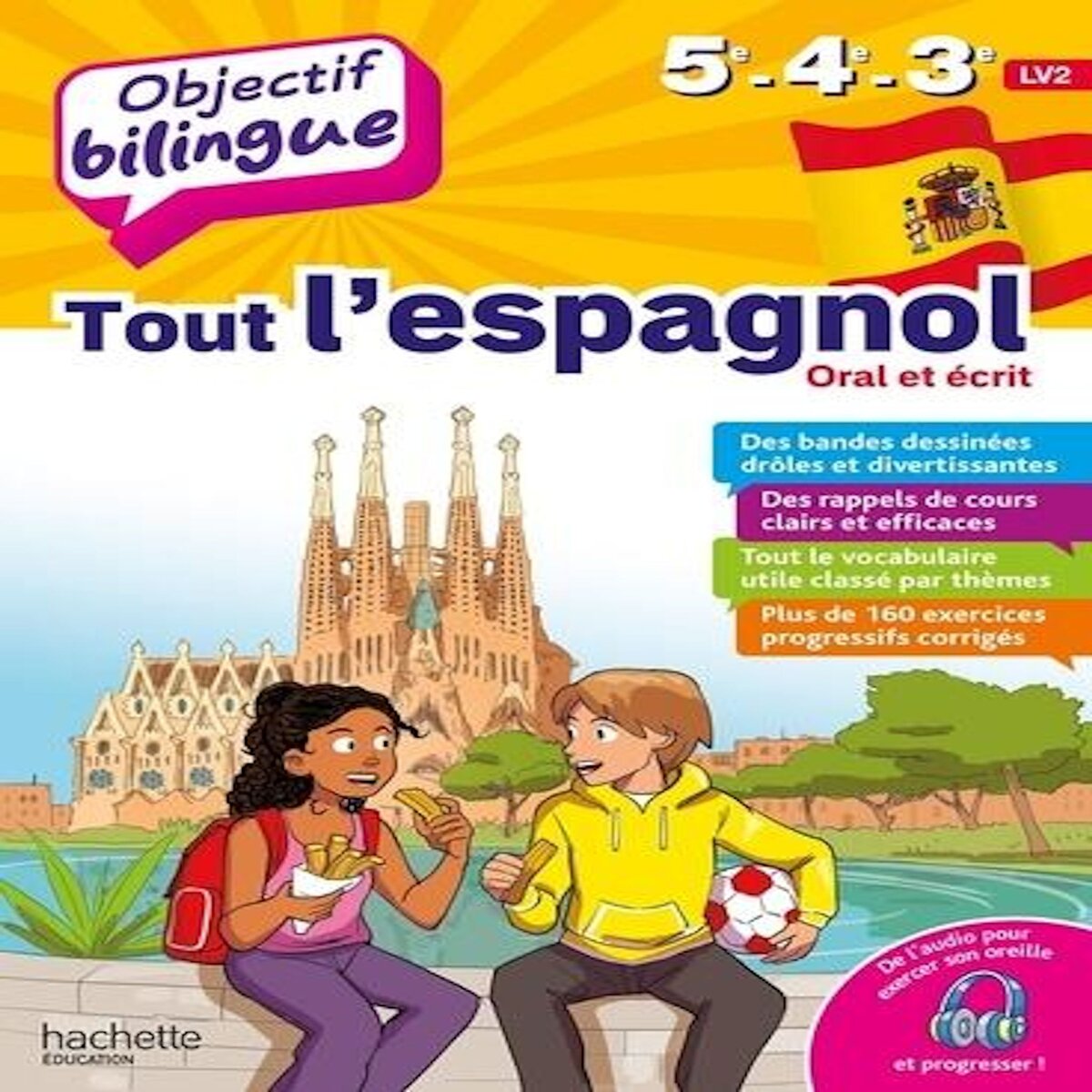TOUT L'ESPAGNOL 5E-4E-3E LV2, Bessais Caballero Ana