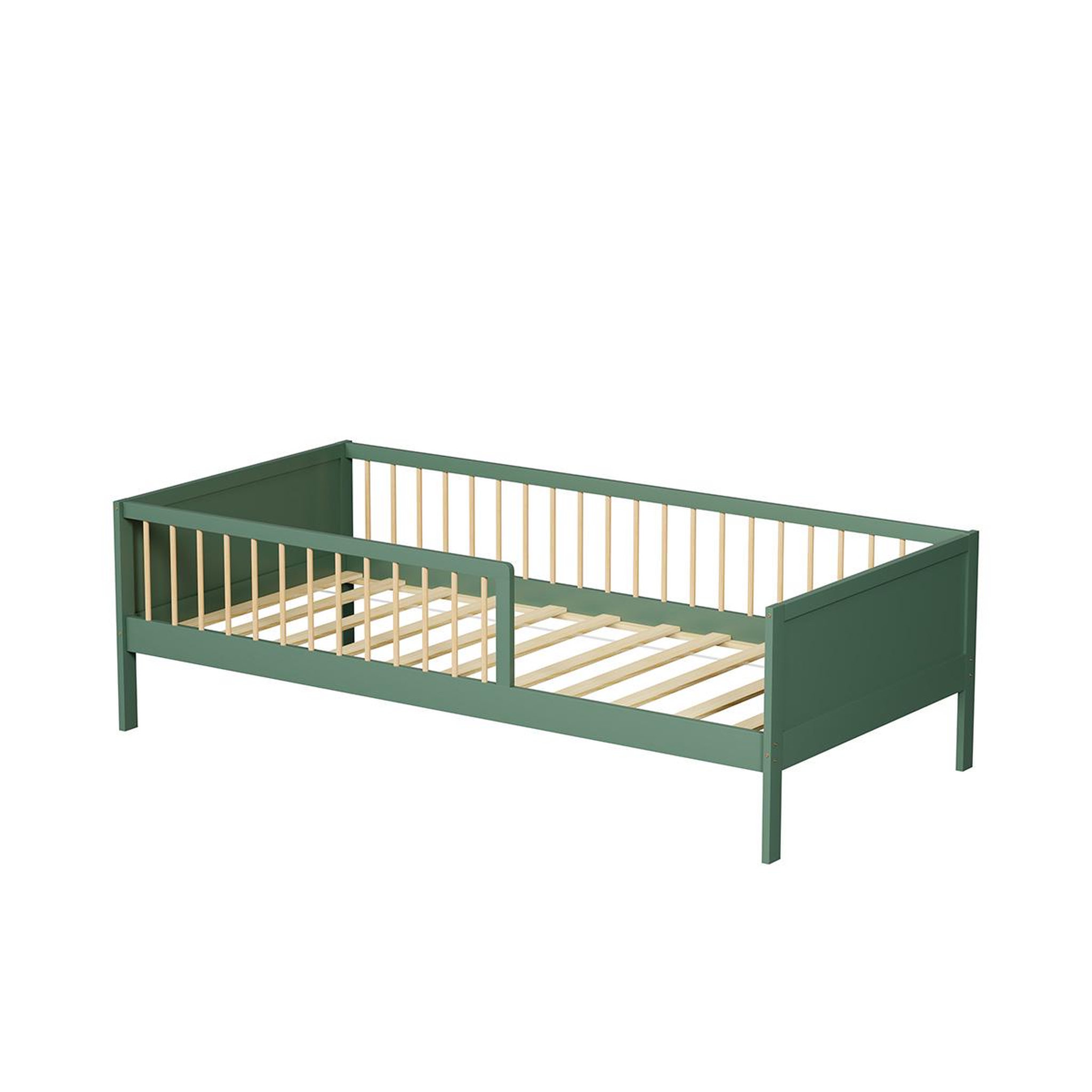 Voir la diapositive 1 : MINEA Minea | lit avec barrière pepito 90x190 cm (matelas non inclus)