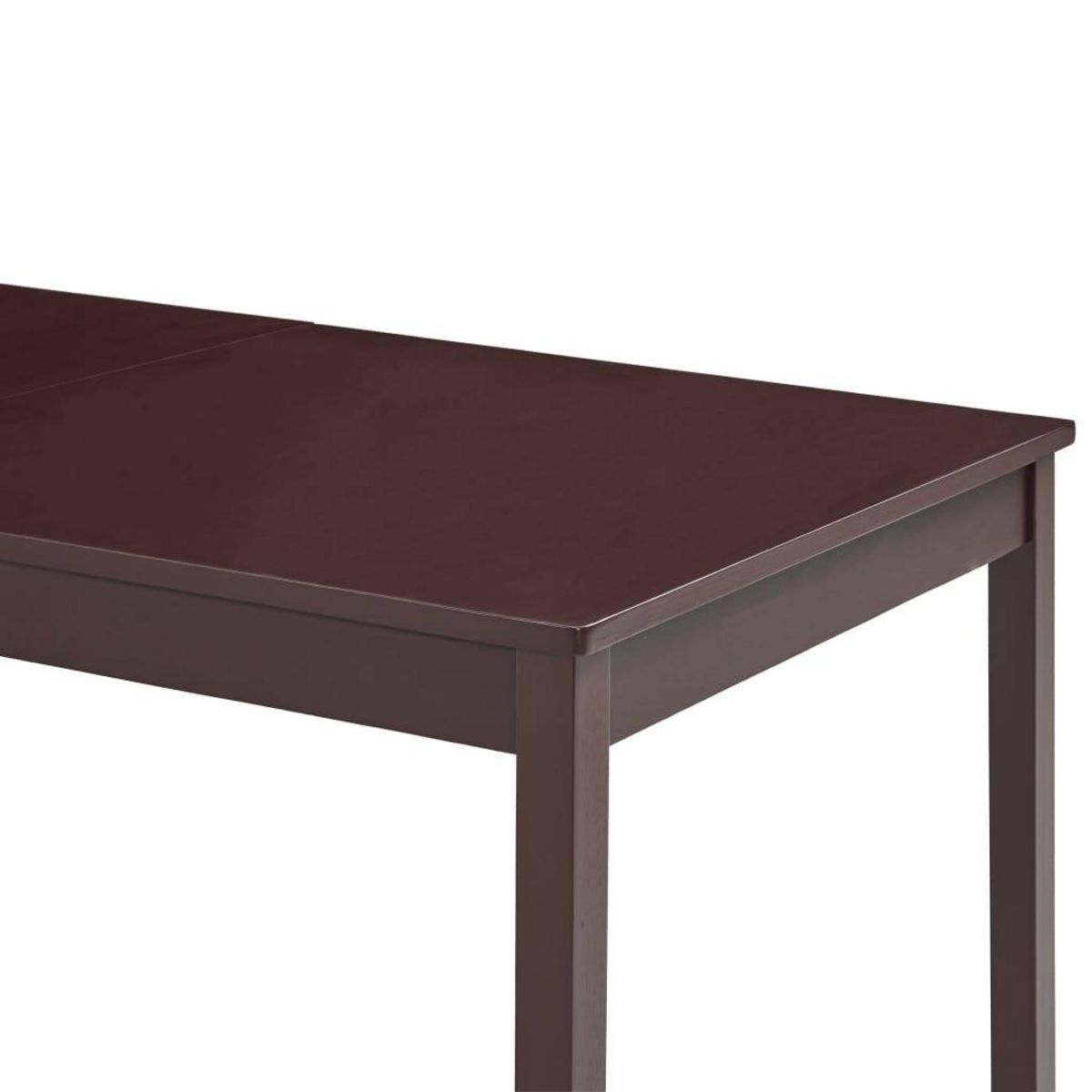 VIDAXL Table a manger Marron fonce 180x90x73 cm Bois de pin