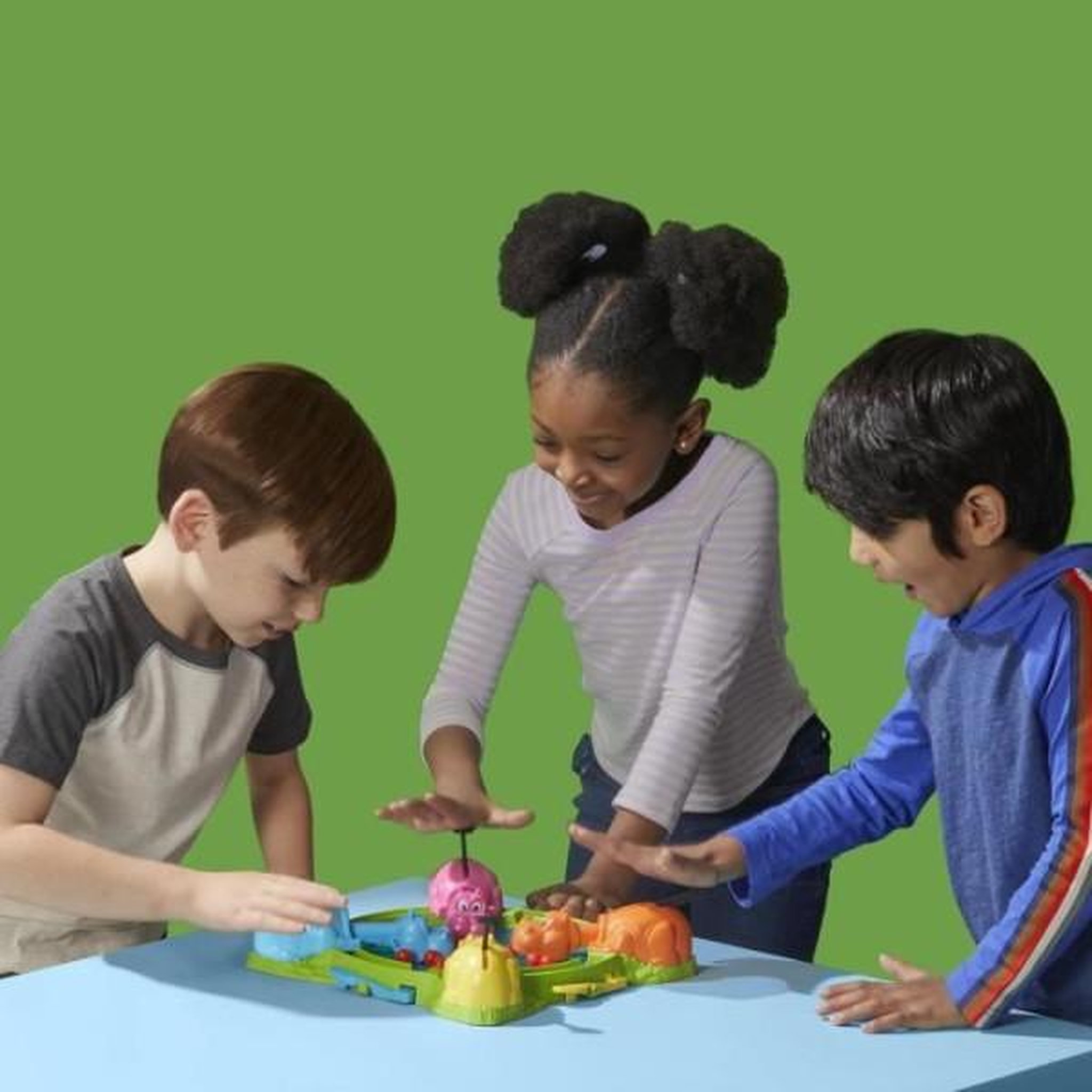 Voir la diapositive 4 : HASBRO Hippos gloutons, jeu de société enfant, jeu de plateau, des 4 ans, pour 2 a 4 joueurs, Hasbro Gaming