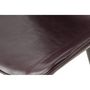 Voir la diapositive 4 : Paris Prix Lot de 2 Chaises Design  Cecil  81cm Violet Foncé