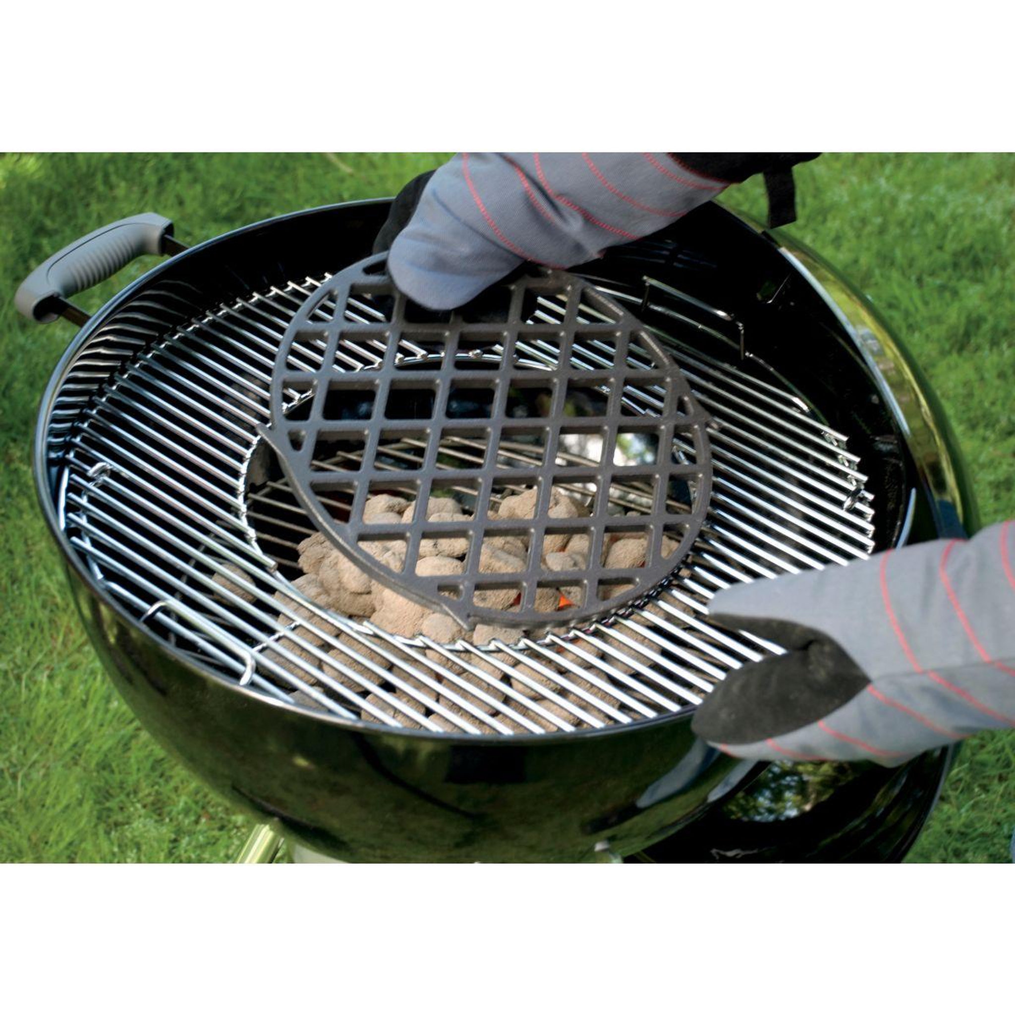 Voir la diapositive 3 : Weber Grille barbecue de saisie gourmet bbq system gbs