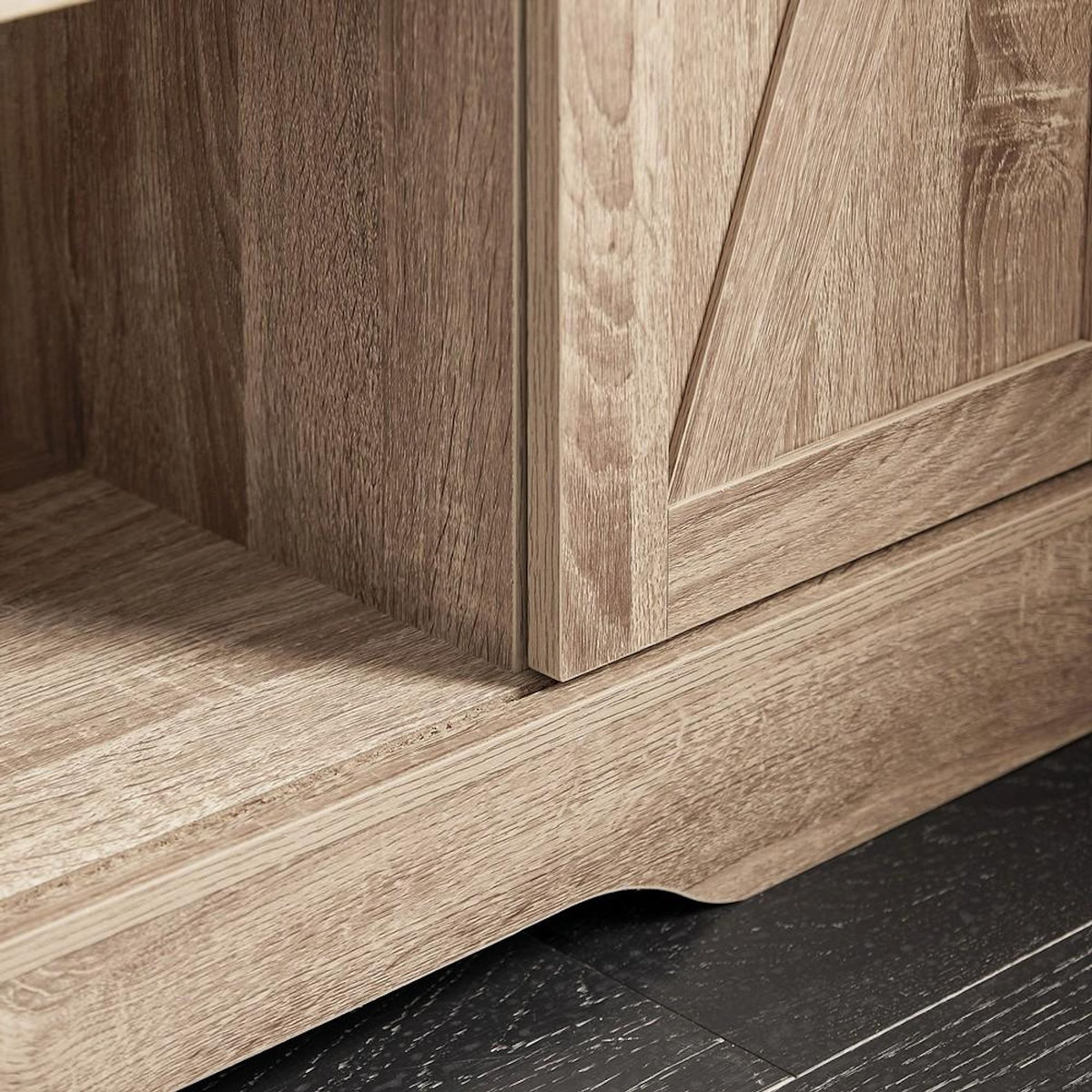 SOBUY SoBuy - Meuble À Chaussures 2 portes - Rustique - FSB60