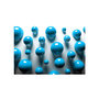 Voir la diapositive 2 : Paris Prix Papier Peint  Blue Balls