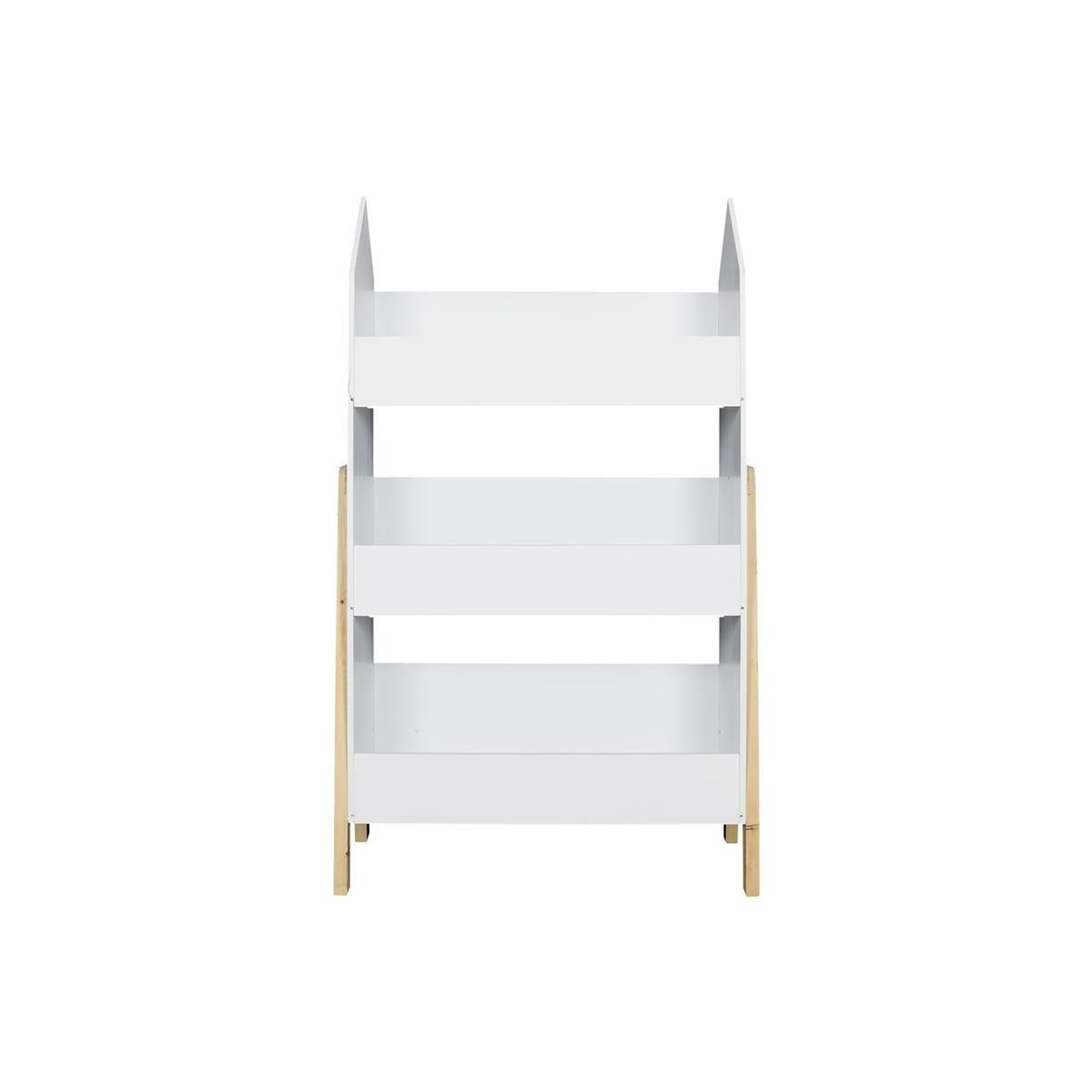 Voir la diapositive 1 : HOME DECO KIDS Bibliothèque enfant deco  gabriel  100cm blanc