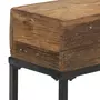 VIDAXL Table console 120x30x80 cm bois de recuperation massif
