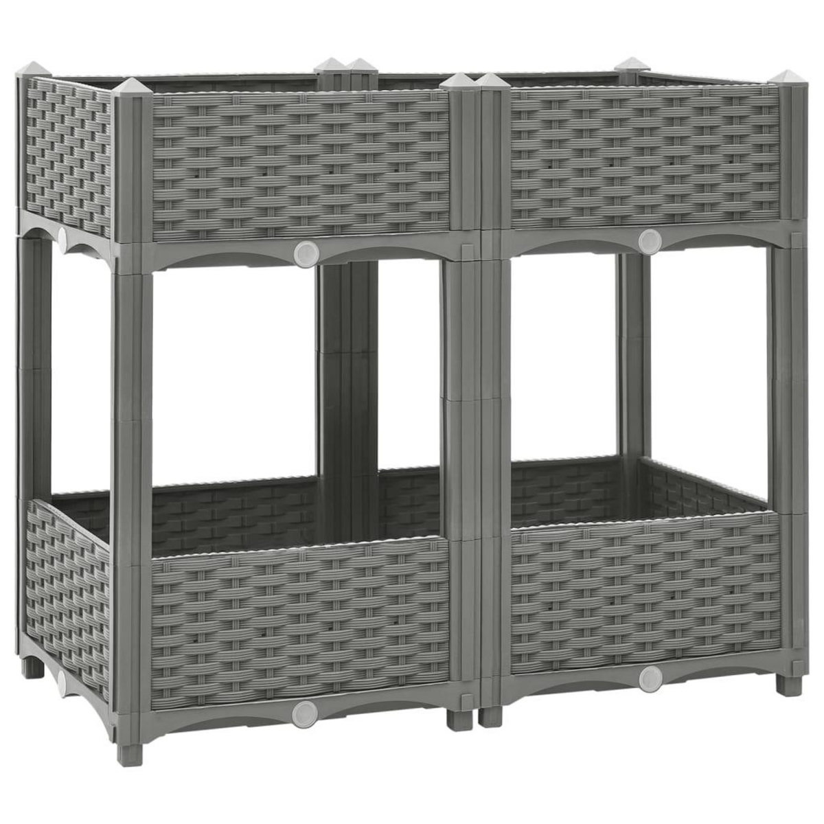 VIDAXL Lit sureleve 80x40x71 cm Polypropylene