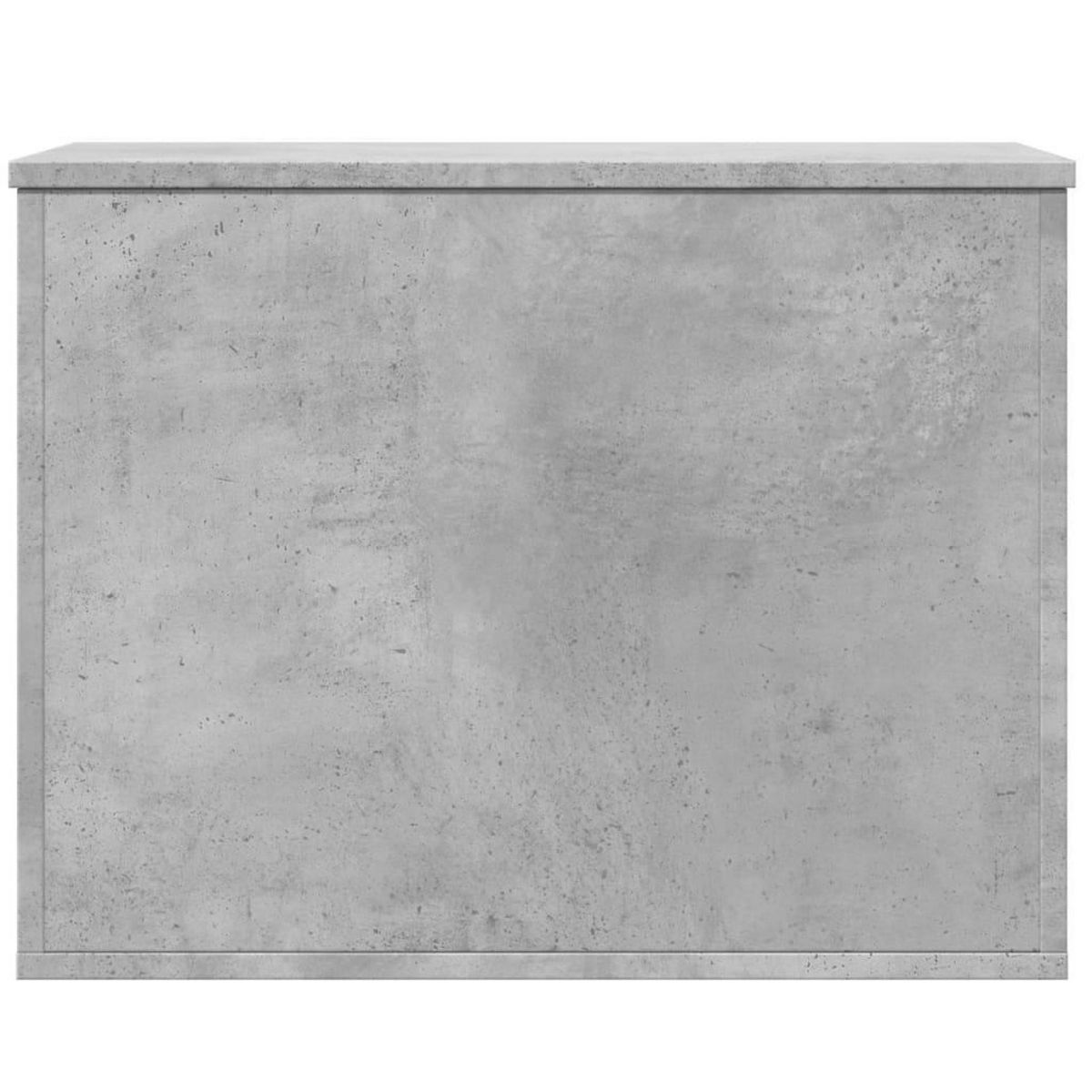 VIDAXL Boîte de rangement gris beton 60x42x46 cm bois d'ingenierie