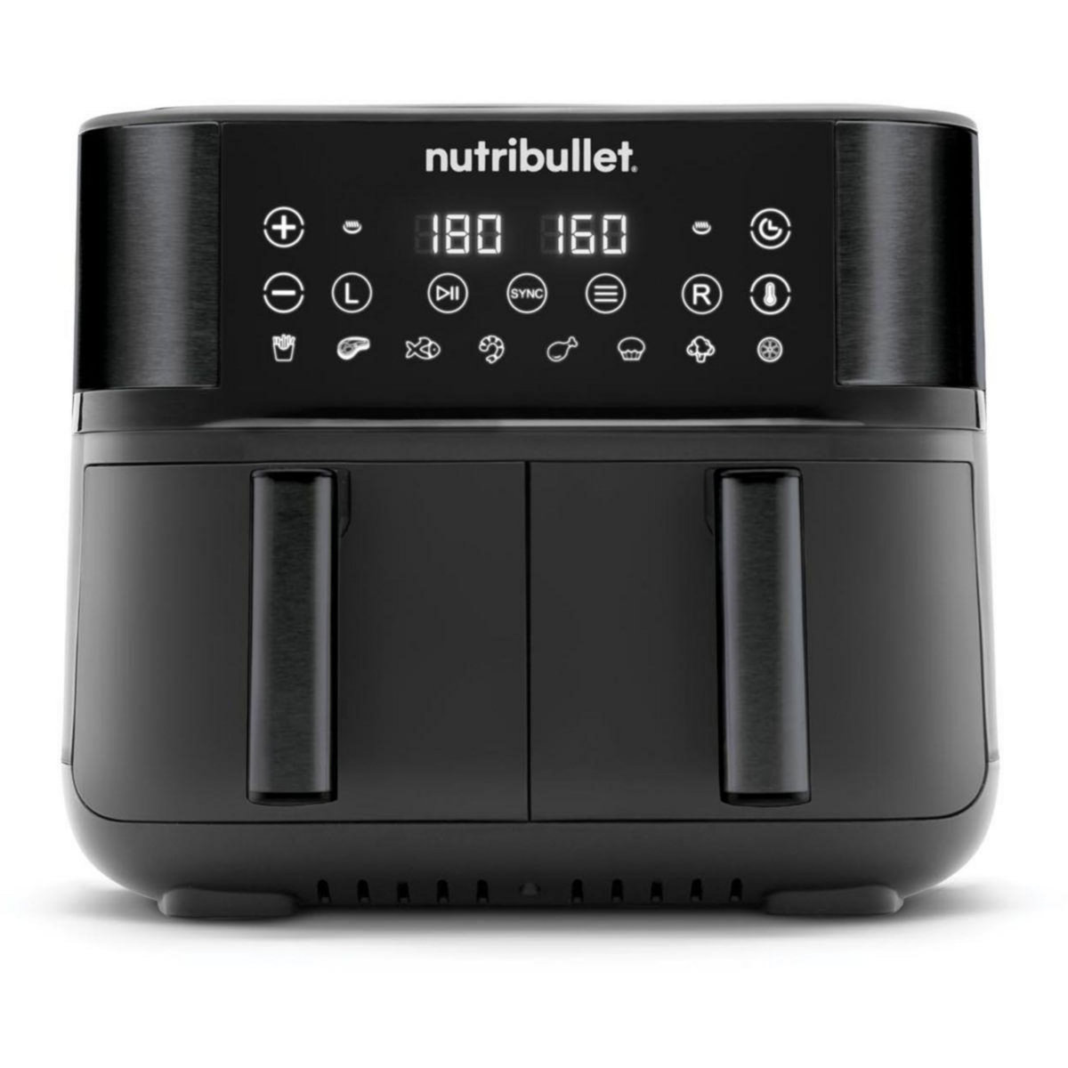 nutribullet Friteuse sans huile airfryer 8L double bac NBA081B