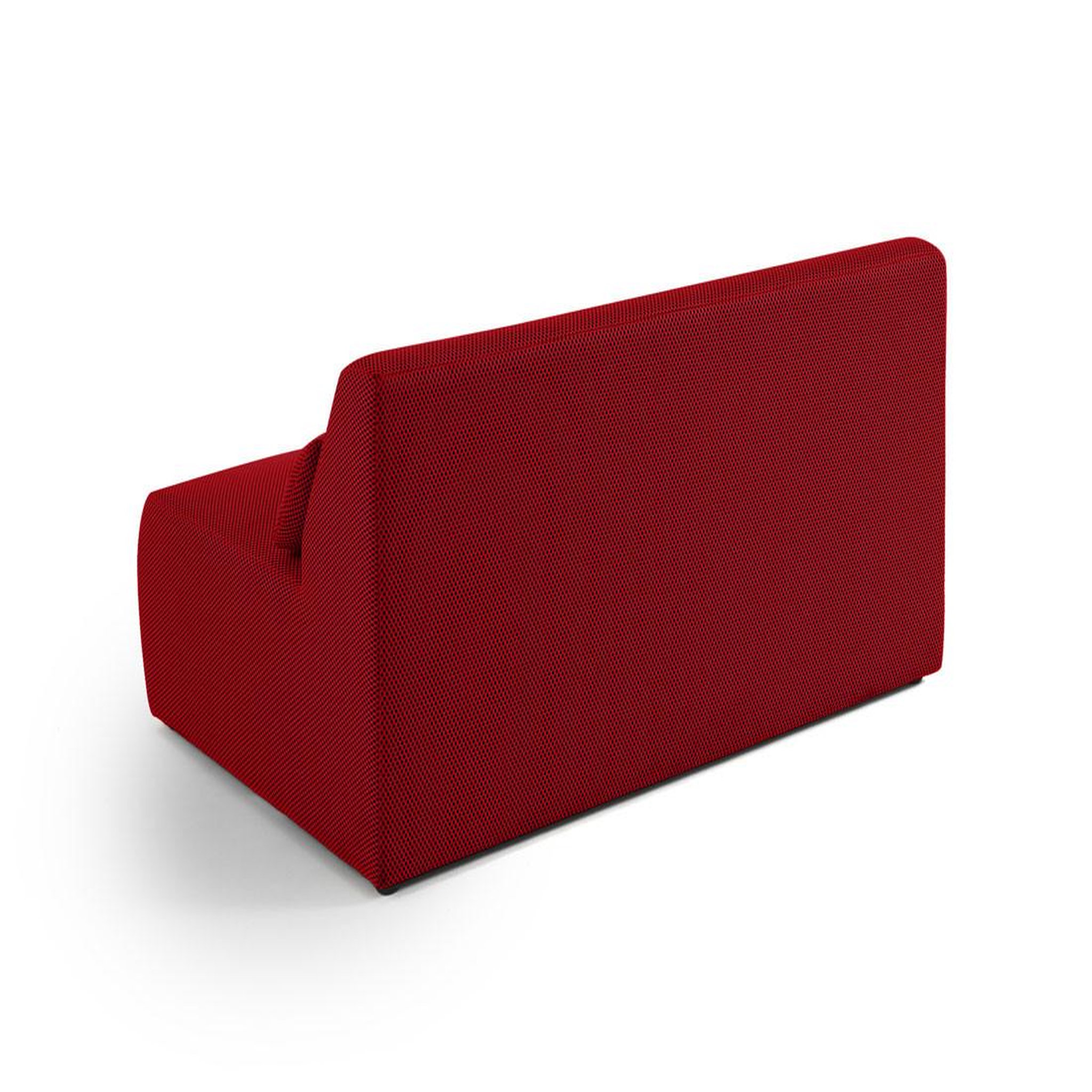 Voir la diapositive 4 : LISA DESIGN Onyx - canapé droit 2 places - en tissu mailles 3d