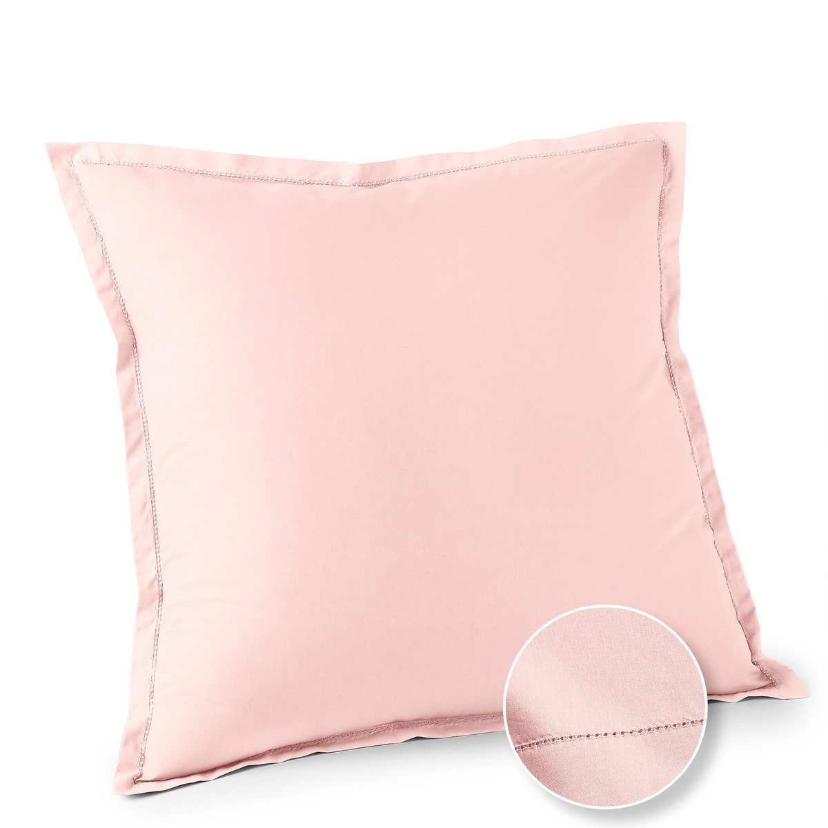 ACTUEL Taie d'oreiller unie en percale de coton 70 fils - collection permanente