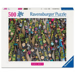 RAVENSBURGER Puzzle 500 pièces - Marché Flottant, Indonésie