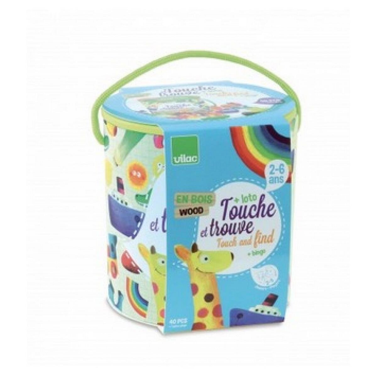 Vilac Touche et trouve - jeu de reconnaissance tactile