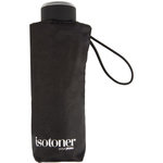 ISOTONER Parapluie 5 sections acier Ultra Slim Noir