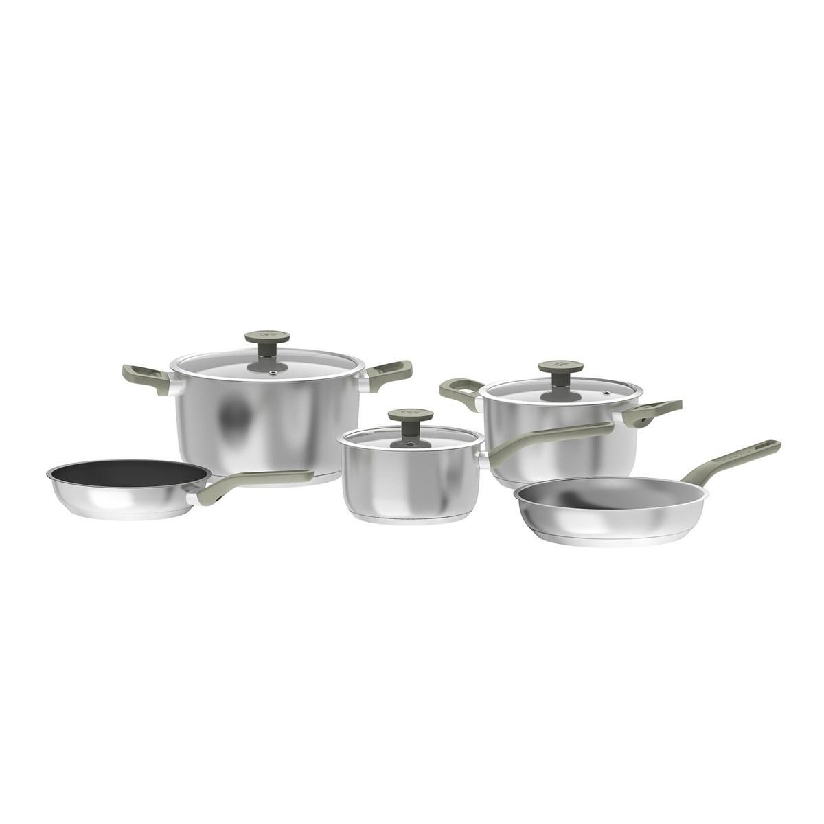 Berghoff Batterie de cuisine 5 pièces - 3950637