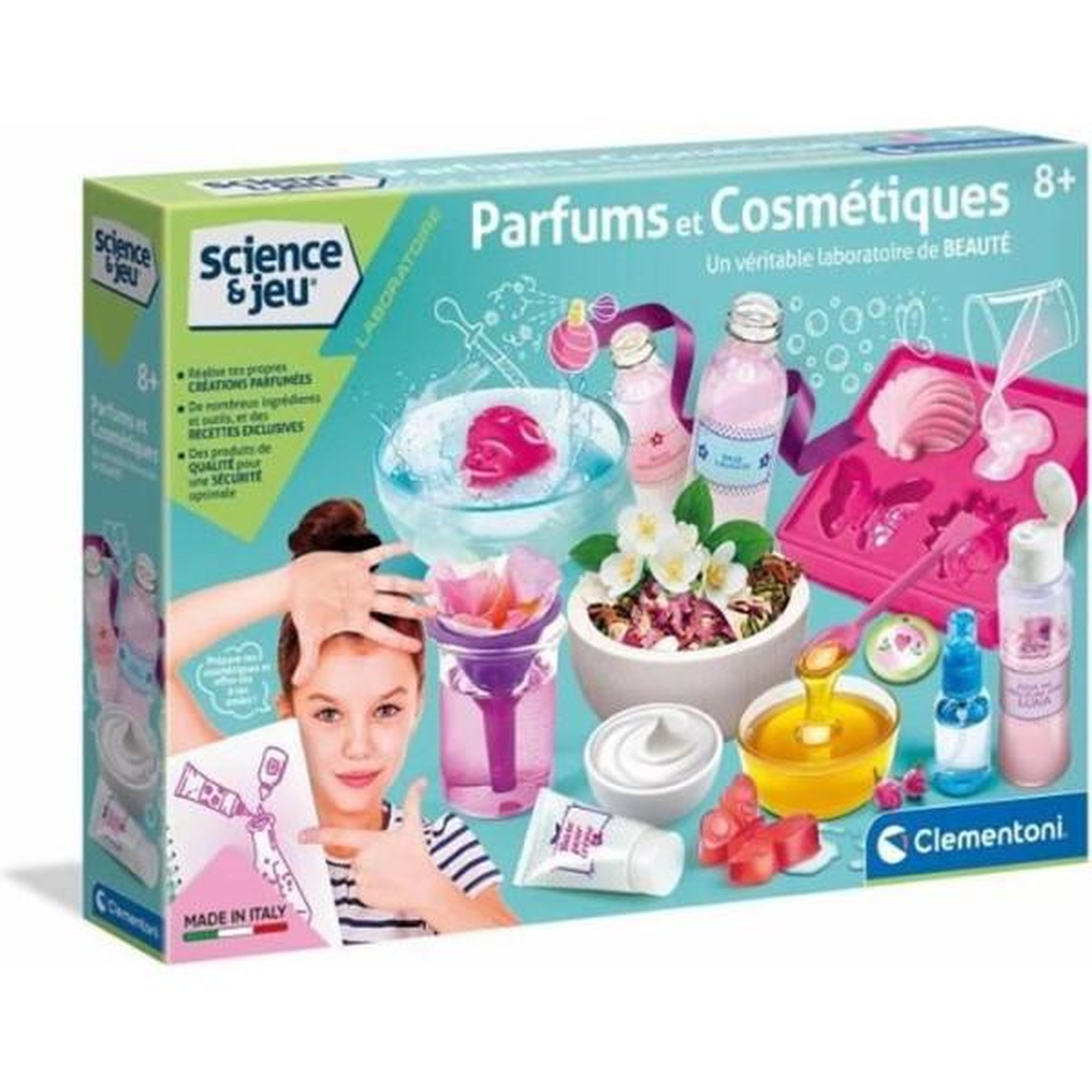 CLEMENTONI Clementoni - Science & Jeu - Création Parfums & cosmétiques - Fabriqué en Italie