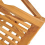 Voir la diapositive 4 : VIDAXL Chaises de jardin pliantes lot de 4 55x62x90cm bois massif teck