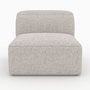 Voir la diapositive 3 : MAISON PAVANE Canapé modulable en tissu beige 3 places-Hestia