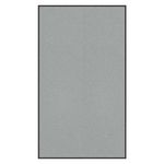 VIDAXL Paillasson gris 115x200 cm