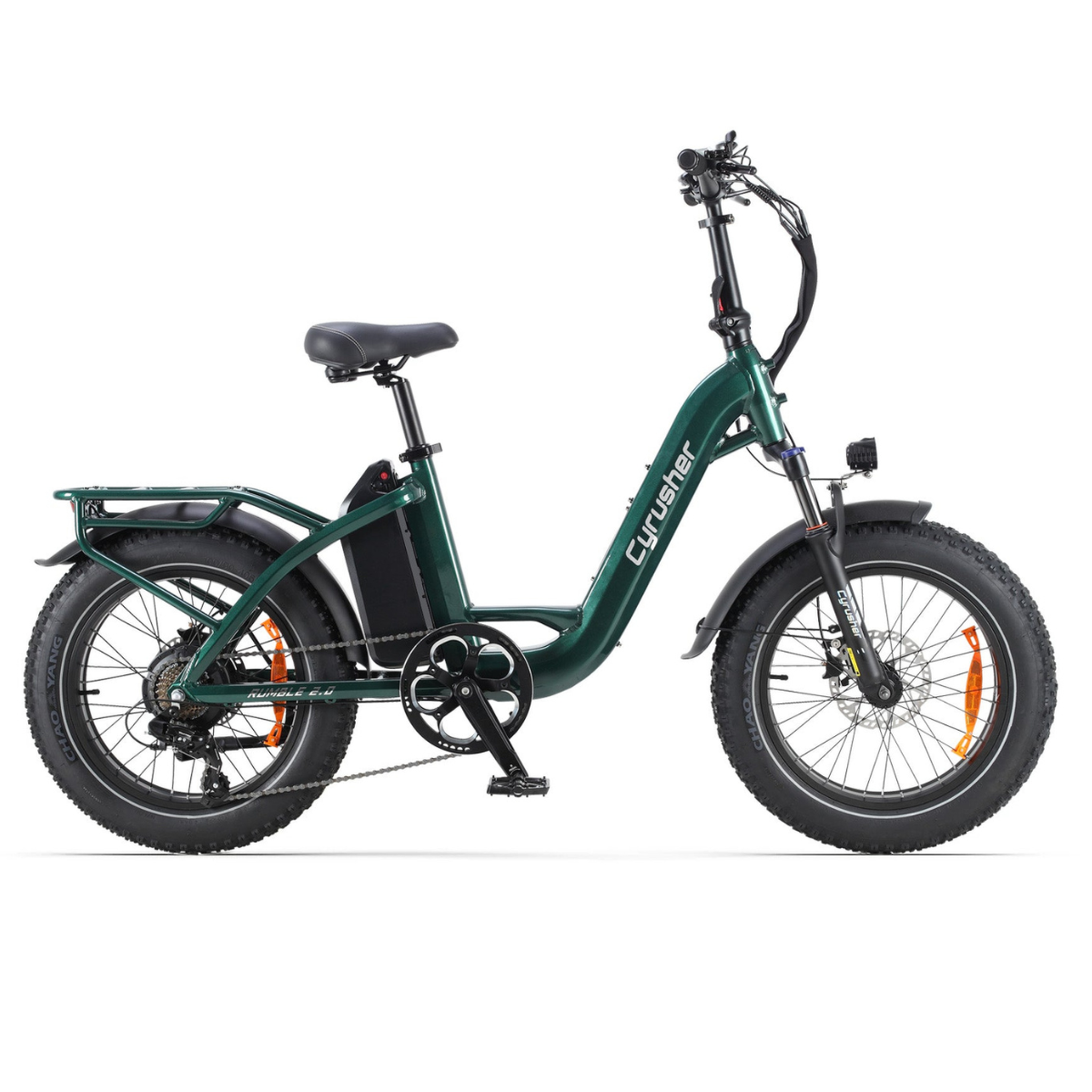 Voir la diapositive 1 : CYRUSHER Vélo électrique urbain Cyrusher Rumble 2.0