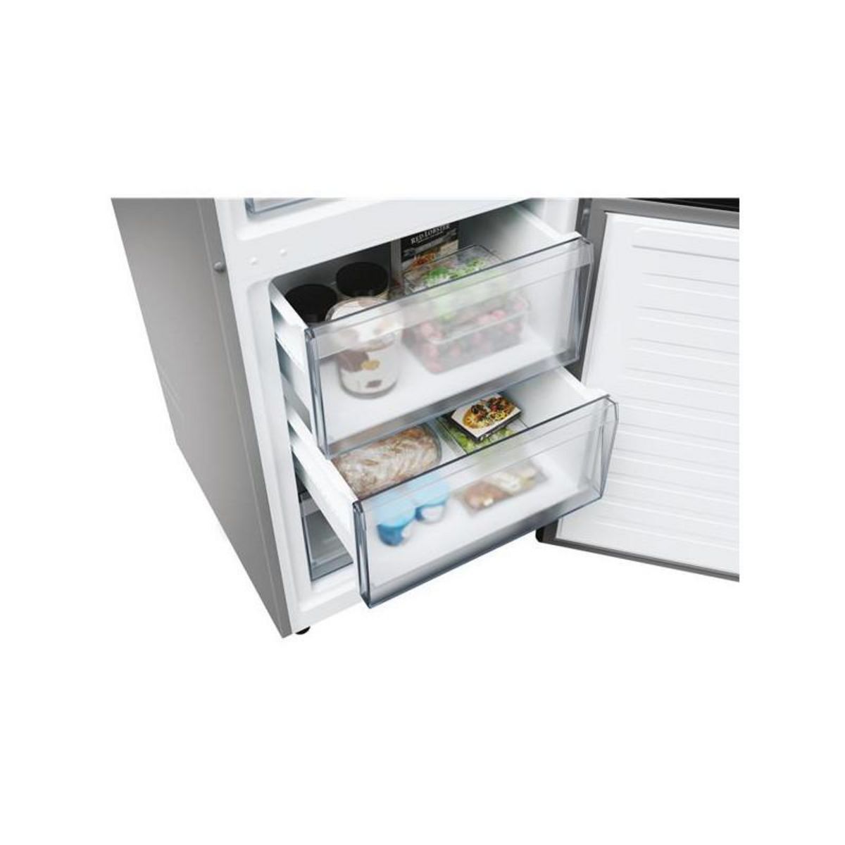 Candy Réfrigérateur combiné 60cm 355l nofrost - CNCQ2T618EX