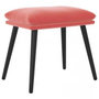 Voir la diapositive 5 : VIDAXL Chaise de relaxation avec repose-pied Rose Velours