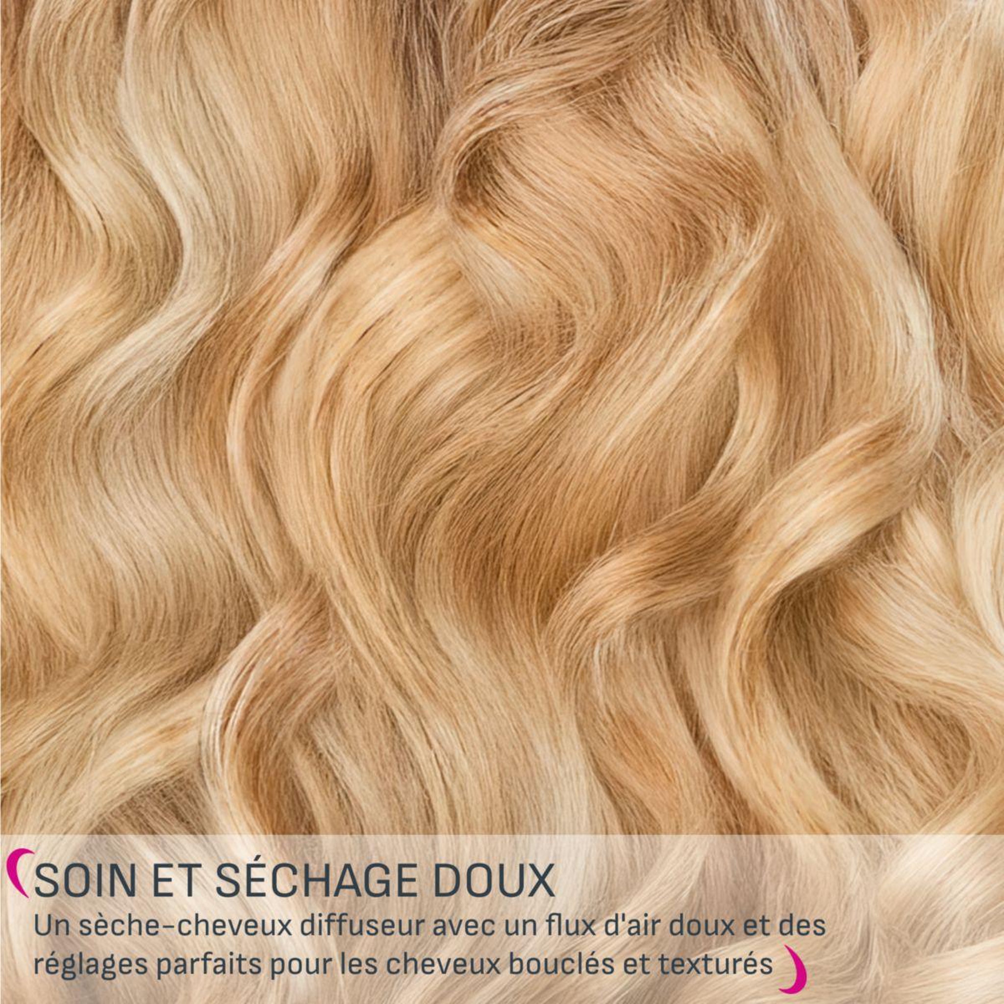 Voir la diapositive 5 : CALOR Diffuseur sèche-cheveux Curl Harmony CV7D30C0
