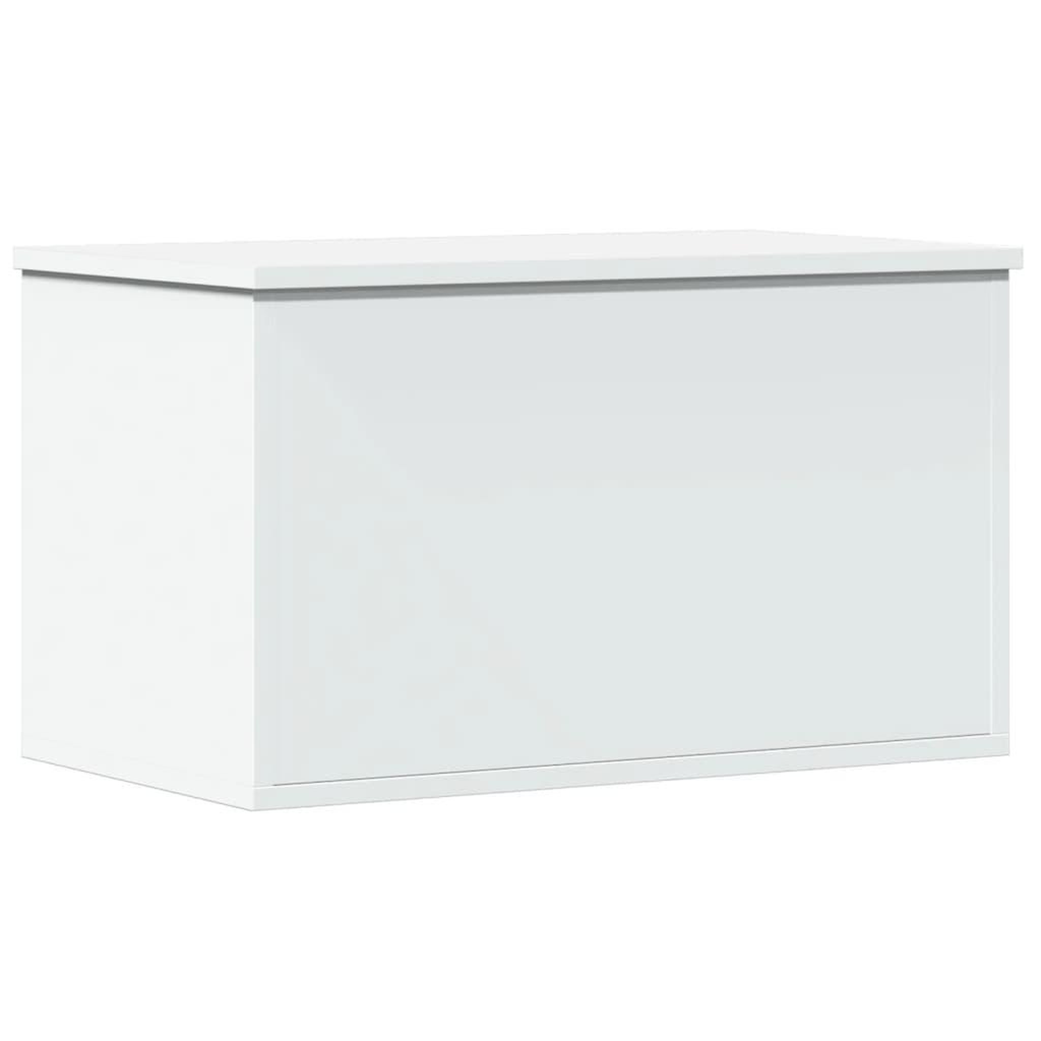 Voir la diapositive 2 : VIDAXL Boîte de rangement blanc 60x35x35 cm bois d'ingenierie