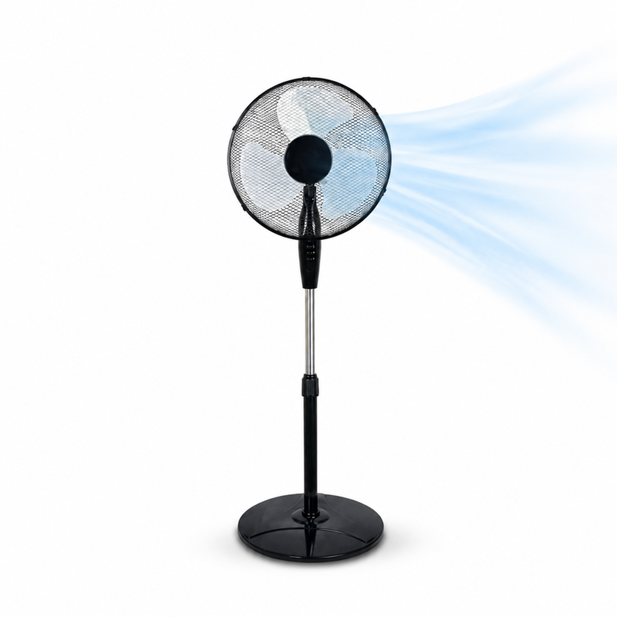 Ventilateur sur base - hauteur ajustable 40 cm – 50w