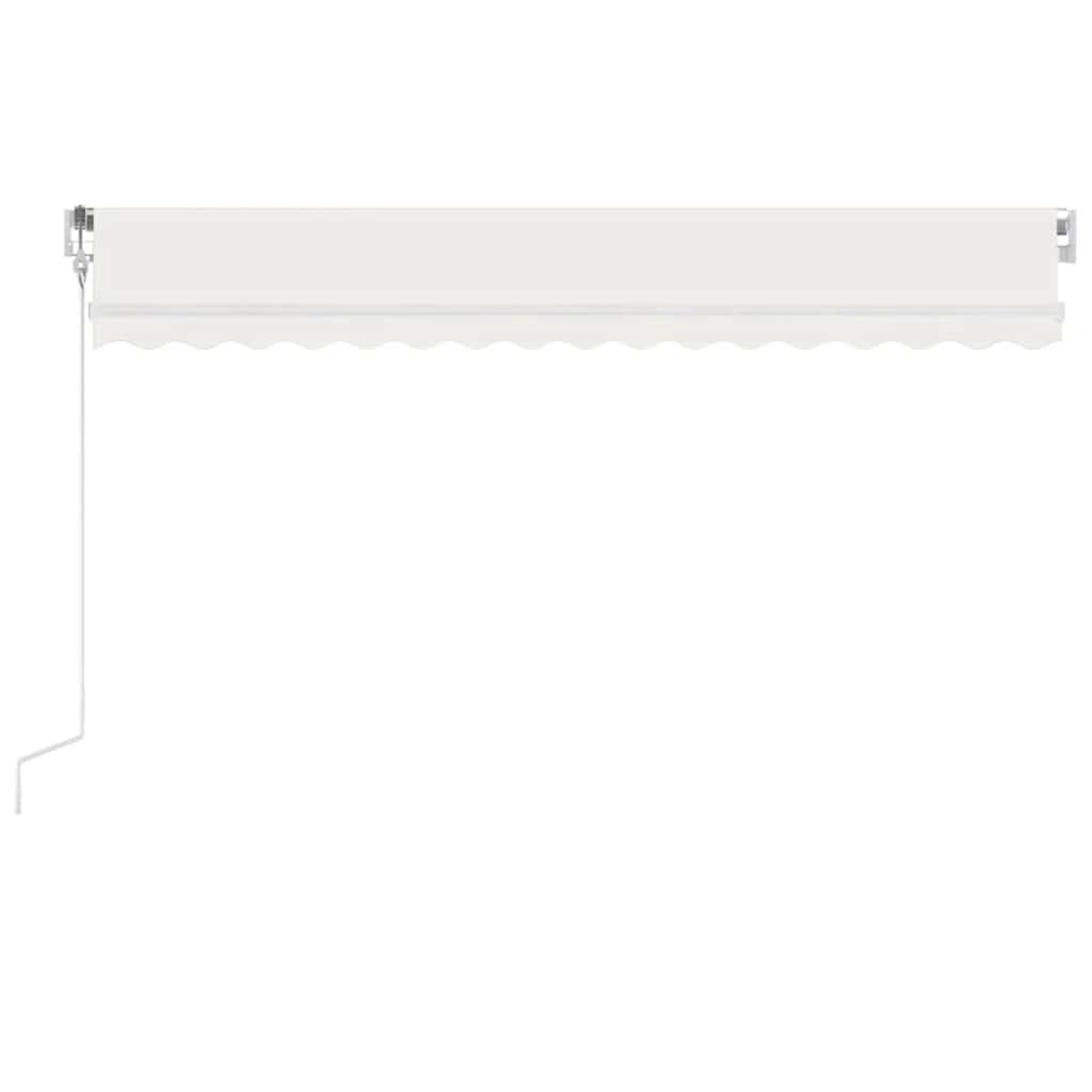 Voir la diapositive 3 : VIDAXL Auvent automatique avec capteur de vent et LED 400x300 cm Creme
